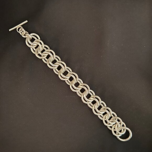 Winner Circle Sterling silver bracelet From Silpada Designs - Picture 1 of 2